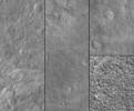 NASA's Mars Global Surveyor shows the landing site of Viking 2 in Utopia Planitia, west of Mie Crater on Mars on 3 September 1976. 