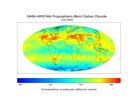 The Atmospheric Infrared Sounder (AIRS) instrument onboard NASA's Aqua spacecraft is also being used by scientists to observe atmospheric carbon dioxide.
