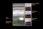 Probing Storm Activity on Jupiter