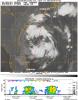 NASA's CloudSat Cloud Profiling Radar captured a profile across Tropical Storm Andrea on Wednesday, May 9, 2007, near the South Carolina/Georgia/Florida Atlantic coast.