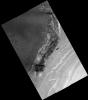False Color Image of North Polar Layered Deposits in Head Scarp of Chasma 
Boreale