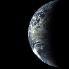 NASA's Mercury-bound MESSENGER spacecraft captured several stunning images of Earth during a gravity assist swingby of its home planet on Aug. 2, 2005.