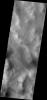 This image from NASA's Mars Odyssey spacecraft shows dust devil tracks located along Nia Vallis. The Argyre Basin is located to the northwest of this image.