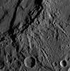Just 21 minutes after NASA's MESSENGER spacecraft's closest approach to Mercury, the Narrow Angle Camera (NAC) took this picture showing a variety of intriguing surface features, including craters as small as about 400 meters (about 400 yards) across.
