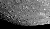 On January 14, 2008, NASA's MESSENGER spacecraft passed 200 kilometers (124 miles) above the surface of Mercury and snapped the first pictures of a side of Mercury not previously seen, with a view looking toward Mercury's south pole.