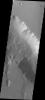 This image from NASA's Mars Odyssey shows a group of landslides located within Noctis Labyrinthus on Mars.