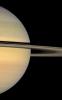 NASA's Cassini spacecraft looks toward the sunlit face of Saturn's rings, whose shadows continue to slide southward on the planet toward their temporary disappearance during equinox in August 2009.