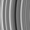 In the Maxwell gap within Saturn's C ring resides a narrow, eccentric ringlet of the same name. This image was captured by NASA's Cassini spacecraft on Oct. 25, 2008.