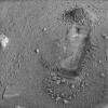 NASA's Phoenix Mars Lander shows the excavation of a trench, dubbed 'Snow White,' in a patch of Martian soil located near the center of a polygonal surface feature, nicknamed 'Cheshire Cat.'