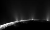 NASA's Cassini spacecraft captured dramatic plumes, both large and small, spray water ice out from many locations along the famed 'tiger stripes' near the south pole of Saturn's moon Enceladus.