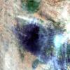 On February 17, 2009, NASA's Terra satellite imaged bushfires burning in Victoria Australia.