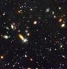 Several hundred never before seen galaxies are visible in this 'deepest-ever' view of the universe, called the Hubble Deep Field, made with NASA's Hubble Space Telescope. 