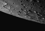 A Southern Horizon as Seen during Mercury Flyby 3