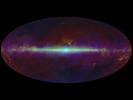 This infrared view of the whole sky highlights the flat plane of our Milky Way galaxy (line across middle of image). NASA's WISE, will take a similar infrared census of the whole sky, only with much improved resolution and sensitivity.