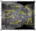 Ten Newly Named Impact Craters on Mercury