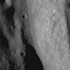 NASA's Lunar Reconnaissance Orbiter's looks at a terraced wall in Burg Crater.