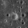 Boulders perched on the summit of the central peak of Tsiolkovskiy crater are seen in this image from NASA's Lunar Reconnaissance Orbiter.