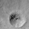 NASA's Lunar Reconnaissance Orbiter takes a look at a fresh crater on the southwest rim of Metius B crater.