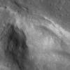 This image from NASA's Lunar Reconnaissance Orbiter shows Vallis Lorca, one of four lobes that make up Aratus CA in western Mare Serenitatis near the Montes Apennius.