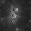 The unusual shapes of craters at the Flamsteed Constellation region of interest provide information about the thickness of the lunar regolith in this region in this image taken by NASA's Lunar Reconnaissance Orbiter.