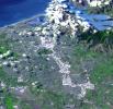 On Feb. 23, 2011, NASA's Terra spacecraft imaged the Christchurch region on New Zealand's South Island; this region was rocked by a powerful magnitude 6.3 earthquake.