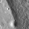Crater rim of Flamsteed P