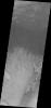 NASA's Mars Odyssey spacecraft captured this image of dunes located in Aonia Terra.