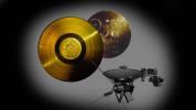 This image highlights the special cargo onboard NASA's Voyager spacecraft: the Golden Record. Each of the two Voyager spacecraft launched in 1977 carry a 12-inch gold-plated phonograph record with images and sounds from Earth.