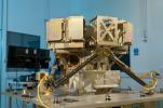 The Mid-Infrared Instrument, a component of NASA's James Webb Space Telescope, underwent alignment testing at the Science and Technology Facilities Council's Rutherford Appleton Laboratory Space in Oxfordshire, England.