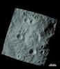 The broad morphology of asteroid Vesta's mountain/central complex is clear in this image from NASA's Dawn spacecraft; it is a roughly circular topographic mound, which is approximately 200km in diameter and has approximately 20km of relief from its base.