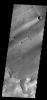 Windstreaks are common in Syrtis Major Planum as seen in this image from NASA's 2001 Mars Odyssey spacecraft.