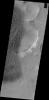 This image captured by NASA's 2001 Mars Odyssey spacecraft shows part of the dunes on the floor of Rabe Crater.