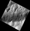 This image, one of the first obtained by NASA's Dawn spacecraft in its low altitude mapping orbit, shows a part of one of the troughs at the equator of the giant asteroid Vesta.