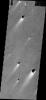 Windstreaks located in Chryse Planitia as seen by NASA's 2001 Mars Odyssey spacecraft.