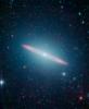 This infrared vision of NASA's Spitzer Space Telescope has revealed that the Sombrero galaxy, named after its appearance in visible light to a wide-brimmed hat, is in fact two galaxies in one.