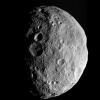 This image is from the last sequence of images NASA's Dawn spacecraft obtained of the giant asteroid Vesta, looking down at Vesta's north pole as it was departing. Dawn escaped from Vesta's orbit on Sept. 4, 2012 PDT (Sept. 5, 2012 CET).