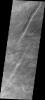 Oti Fossae are paired fractures with a downdropped block [called graben] located on the eastern flank of Arsia Mons as seen by NASA's 2001 Mars Odyssey spacecraft.