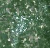 NASA's Terra spacecraft acquired this image of Picher, Oklahoma which once boasted 20,000 people in this mining town in northeast Oklahoma. Now, after a 2009 tornado, and a federal cleanup program, the town is a modern-day ghost town.