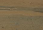 This color image from NASA's Curiosity rover looks south of the rover's landing site on Mars towards Mount Sharp. This is part of a larger, high-resolution color mosaic made from images obtained by Curiosity's Mast Camera.
