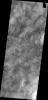 This image shows a portion of Utopia Planitia that is covered by dust devil tracks as seen by NASA's 2001 Mars Odyssey spacecraft.