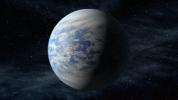 The artist's concept depicts Kepler-69c, a super-Earth-size planet in the habitable zone of a star like our sun, located about 2,700 light-years from Earth in the constellation Cygnus.