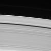 Saturn's moon Pan, named for the Greek god of shepherds, rules over quite a different domain: the Encke gap in Saturn's rings. This image is from NASA's Cassini spacecraft.