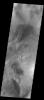 The large hills of sand in this image from NASA's 2001 Mars Odyssey spacecraft are located on western margin of Argyre Planitia on Mars.