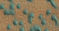 This field of dunes lies on the floor of an old crater in Noachis Terra, one of the oldest places on Mars, as seen by NASA's Mars Reconnaissance Orbiter.