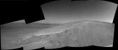 This image from NASA's Mars Exploration Rover, Opportunity, shows the lower reaches of 'Murray Ridge,' informally named to honor the late Bruce Murray, who led NASA's Jet Propulsion Laboratory through a period of great challenge and achievement.