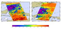Satellite images obtained from NASA's Atmospheric Infrared Sounder (AIRS) instrument aboard NASA's Aqua spacecraft provide a glimpse into one of the most powerful storms ever recorded on Earth, Typhoon Haiyan.