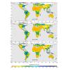 These maps of global soil moisture were created using data from the radiometer instrument on NASA's Soil Moisture Active Passive (SMAP) observatory. Evident are regions of increased soil moisture and flooding during April, 2015.