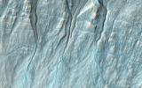 NASA's Mars Reconnaissance Orbiter reveals that gullies, or ravines, are landforms commonly found in the mid-latitudes on Mars, particularly in the Southern highlands.