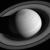 Although all four giant planets have ring systems, Saturn's is by far the most massive and impressive, as seen by NASA's Cassini spacecraft.