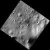 This image from NASA's MESSENGER spacecraft shows targeted observations are images of a small area on Mercury's surface at resolutions much higher than the 200-meter/pixel morphology base map.